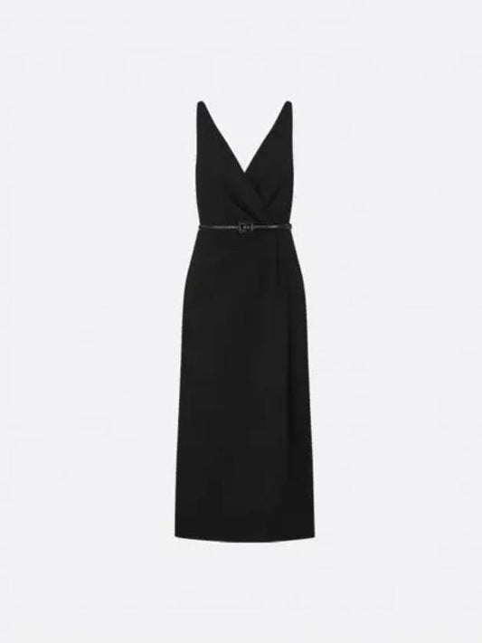 Wrap midi dress 441R64A1486 X9000 - DIOR - BALAAN 1