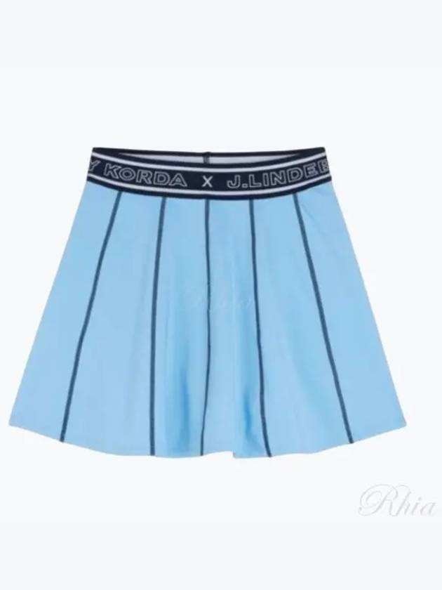 Women's NK x JL Golf Skirt Blue - J.LINDEBERG - BALAAN 2