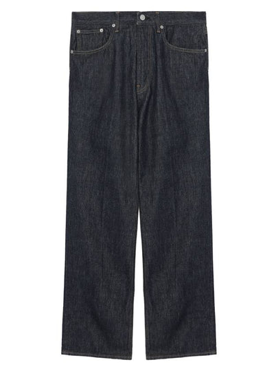 Men's Hard Twist Denim Straight Pants Blue - AURALEE - BALAAN 2