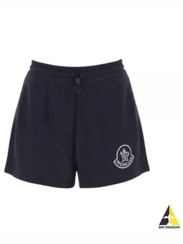 8H00020 89A0X 778 Logo Short Pants - MONCLER - BALAAN 1