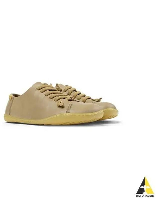 Peu Leather Low Top Sneakers Light Brown - CAMPER - BALAAN 2