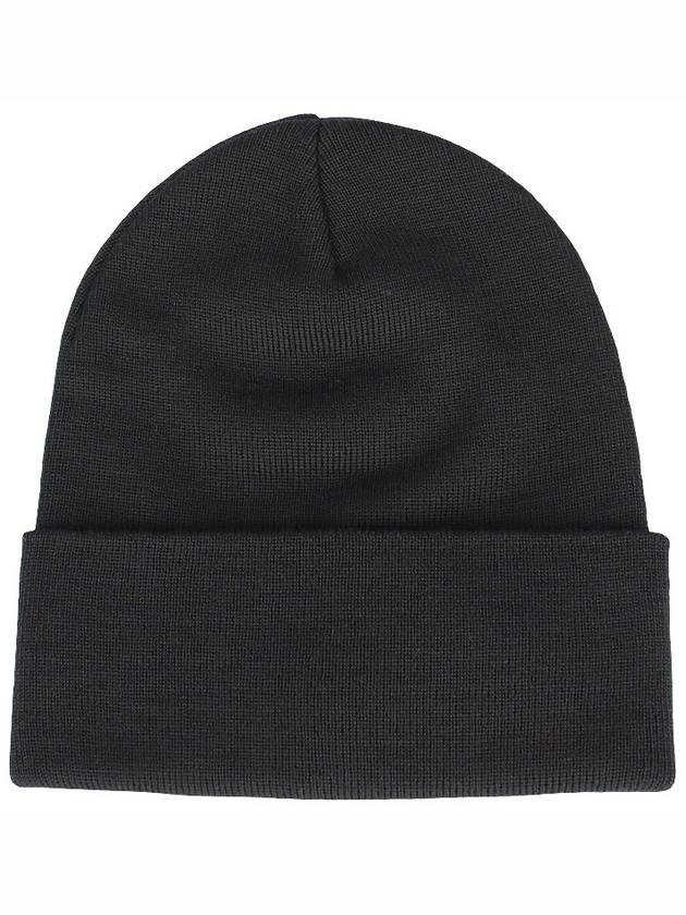 Grenoble Logo Wool Beanie 3B10000 09974 999 - MONCLER - BALAAN 3