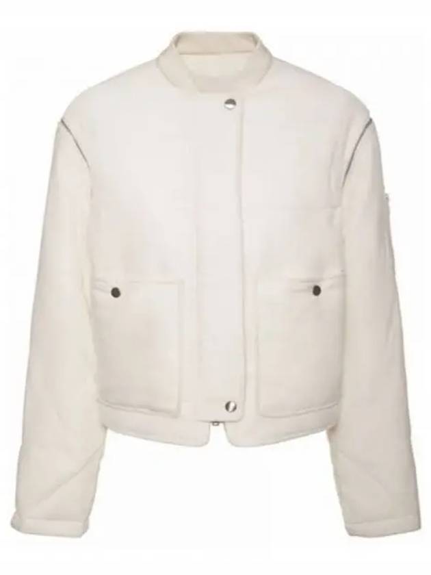 Women s Jacket Cream J40BN0009 J45038 - JIL SANDER - BALAAN 1