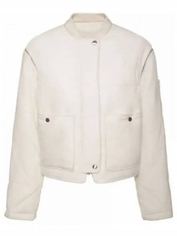 Women s Jacket Cream J40BN0009 J45038 - JIL SANDER - BALAAN 1