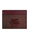 Tesuto Paisley Card Wallet Brown - ETRO - BALAAN 2