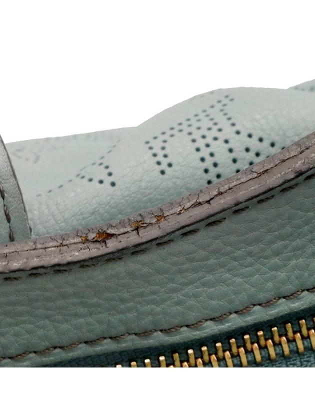 Mint Blue Mahina Leather Solar PM Tote Bag - LOUIS VUITTON - BALAAN 8