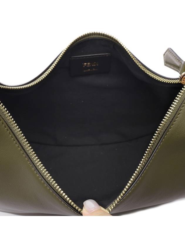 Fendigraphy Small Hobo Shoulder Bag Green - FENDI - BALAAN 7