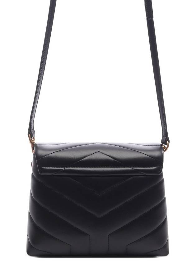 Loulou Toy Matelasse Shoulder Bag Black - SAINT LAURENT - BALAAN 5