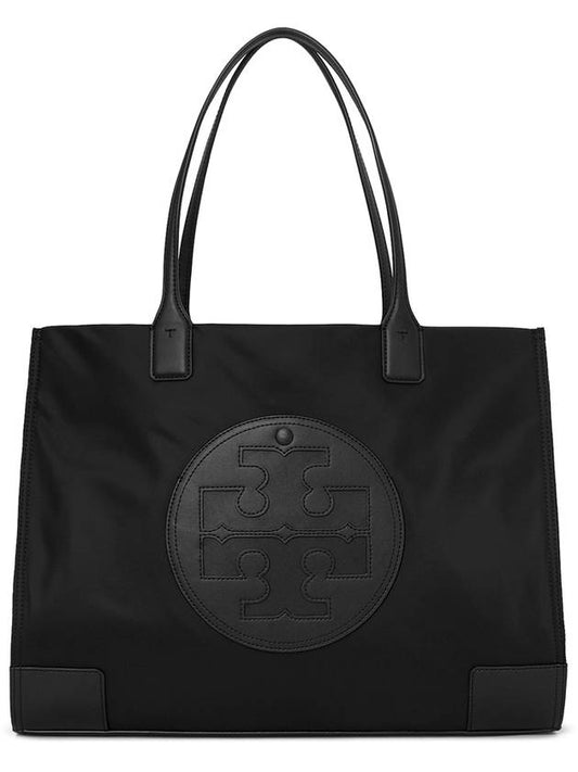 Ella Large Nylon Tote Bag Black - TORY BURCH - BALAAN 2