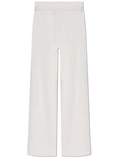 Max Mara Wool Trousers, Women's, White - MAX MARA - BALAAN 1