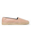 Cassandre Leather Espadu Pink - SAINT LAURENT - BALAAN 1