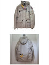 Men's Right Hand Hooded Classic Canvas Parka Grey - PARAJUMPERS - BALAAN 5