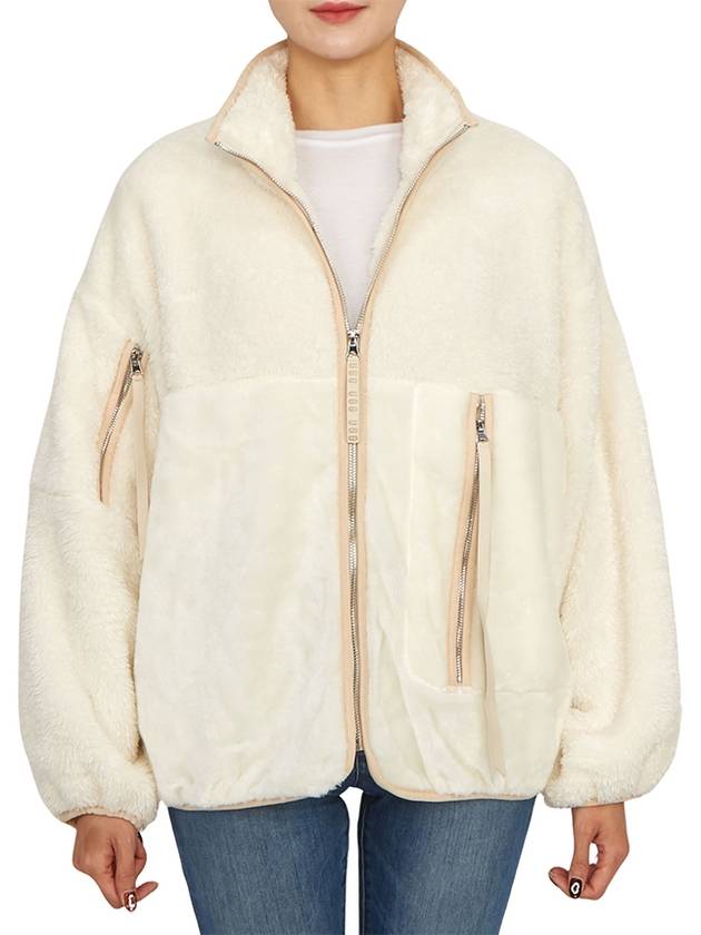 Marlene Hooded Zip-up Cream - UGG - BALAAN 3