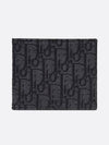 Wallet Black  Oblique Jacquard - DIOR - BALAAN 2