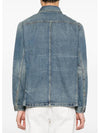 Logo Label Denim Jacket Blue - TOM FORD - BALAAN 3