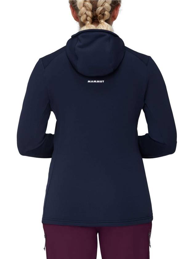 Women's Aconcagua Light ML Hooded Jacket Navy - MAMMUT - BALAAN 3