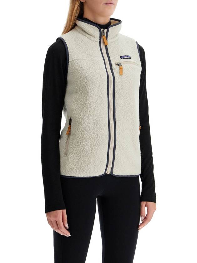 Retro Pile Fleece Vest Pelican - PATAGONIA - BALAAN 3