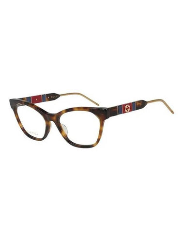 Women's Cat's Eye Acetate Eyeglasses Brown - GUCCI - BALAAN 1