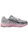 Zoom Vomero 5 Low Top Sneakers Pink Foam Metallic Silver - NIKE - BALAAN 1