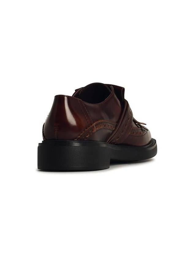 Tod'S 'Monkstrao' Brown Leather Scarpa - TOD'S - BALAAN 3