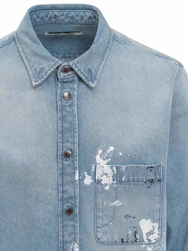 Darkpark Victor Shirt In Denim - DARKPARK - BALAAN 4