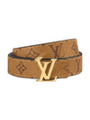 LV Iconic 20MM Reversible Leather Belt Brown - LOUIS VUITTON - BALAAN 1