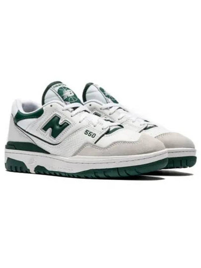 550 Low Top Sneakers White Green - NEW BALANCE - BALAAN 2