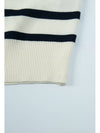 Sailor Collar Striped Cardigan - CALLAITE - BALAAN 7