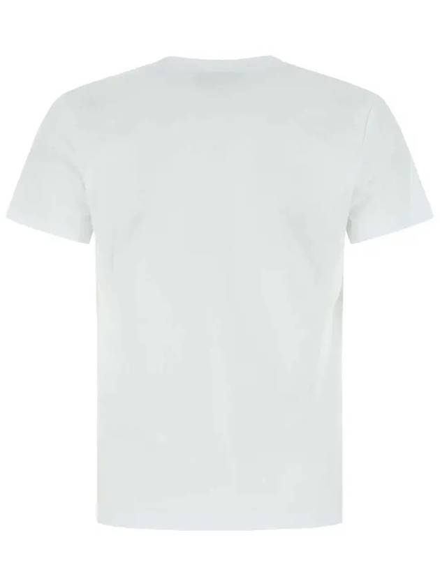 Women's Cotton Short Sleeve T-Shirt White - A.P.C. - BALAAN 4