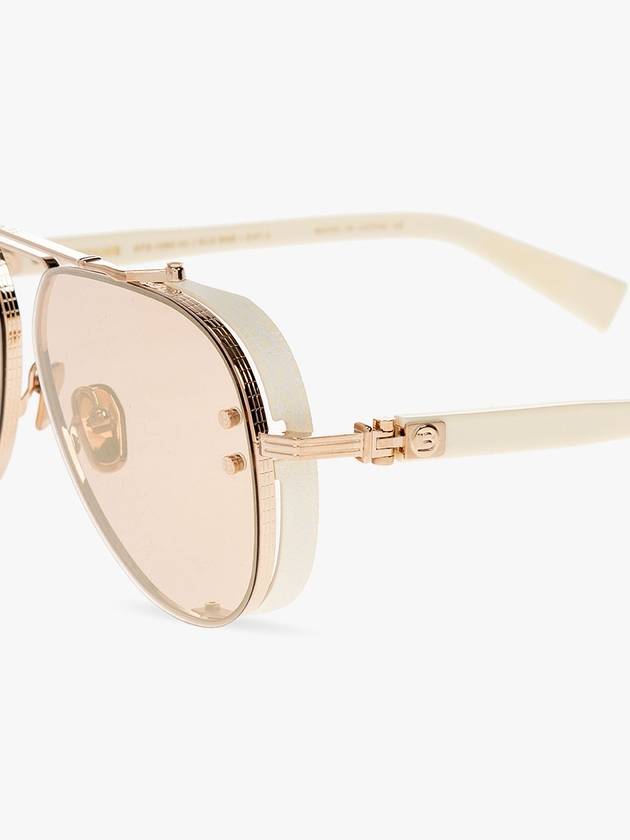 Balmain ‘Capitaine’ Sunglases, Women's, Gold - BALMAIN - BALAAN 4