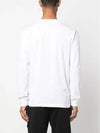 Cotton Jersey Long Sleeve T Shirt White - STONE ISLAND - BALAAN 6