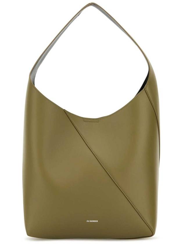 Vertigo Medium Hobo Tote Bag Khaki - JIL SANDER - BALAAN 2