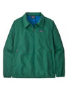 Men's Baggies Logo Patch Zip Pocket Zip-Up Jacket Conifer Green - PATAGONIA - BALAAN 2