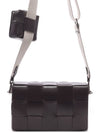 Cassette Versatil Strap Cross Bag Brown - BOTTEGA VENETA - BALAAN 3