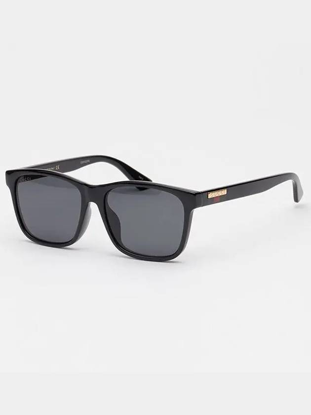 Eyewear Asian Fit Square Sunglasses Black - GUCCI - BALAAN 6