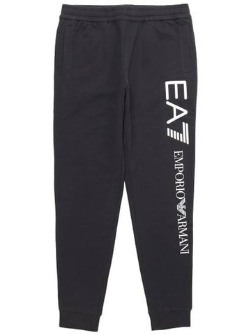 EA7 Logo Cotton Jogging Pants 8NPPC3 PJ05Z 0203 - EMPORIO ARMANI - BALAAN.