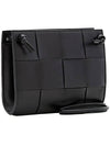 Intrecciato Cassette Mini Cross Bag Black - BOTTEGA VENETA - BALAAN 4