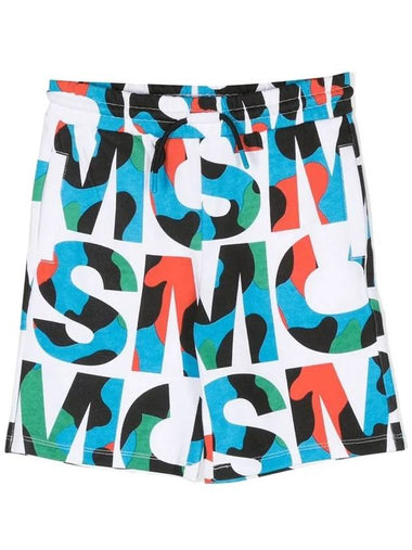 Kids Logo Graphic Short Pants TS6S69 Z0966 100MC - STELLA MCCARTNEY - BALAAN 1