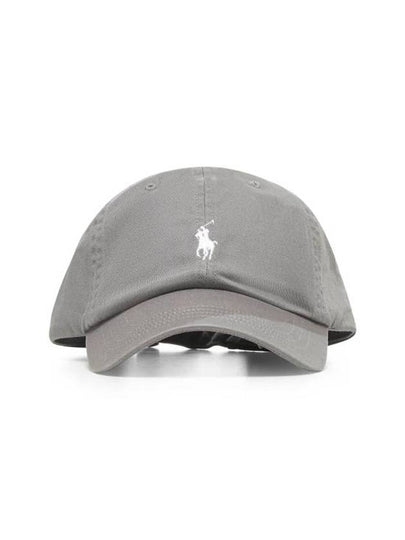 Embroidered Pony Ball Cap Grey - POLO RALPH LAUREN - BALAAN 2