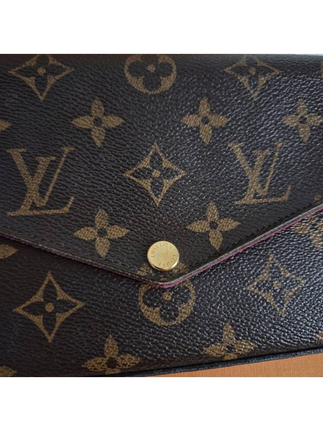 Pochette Felicie Monogram Chain Cross Bag - LOUIS VUITTON - BALAAN 8