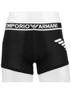 Eagle Boxer Briefs Black - EMPORIO ARMANI - 3