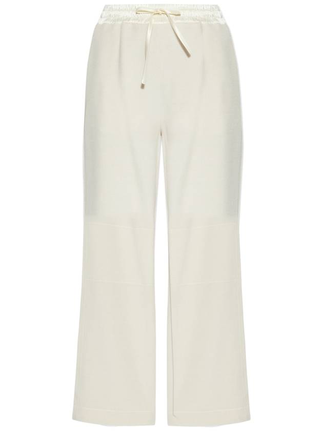 JIL SANDER+ Wool Trousers, Women's, Cream - JIL SANDER - BALAAN 1