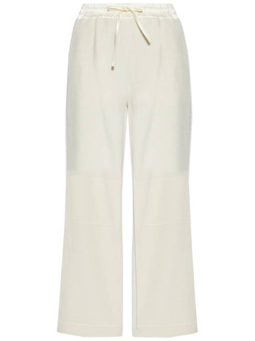 JIL SANDER+ Wool Trousers, Women's, Cream - JIL SANDER - BALAAN 1