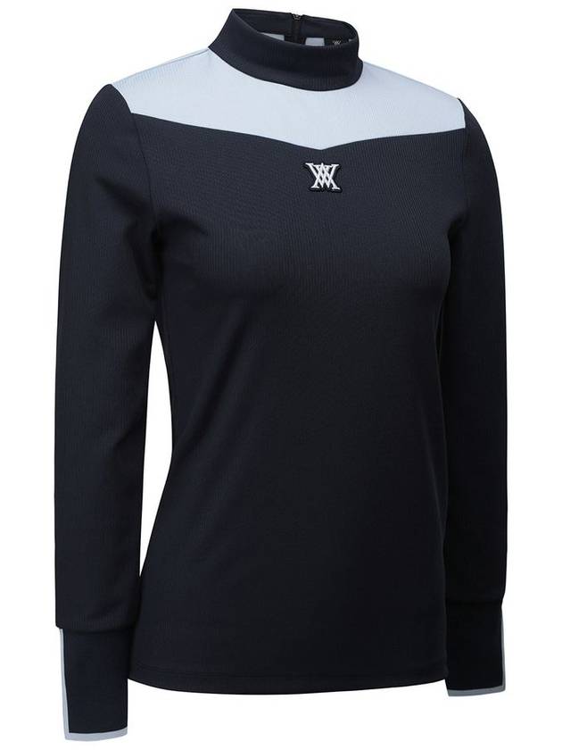 WOMEN SHOULDER BLOCK LONG T SHIRTNA - ANEWGOLF - BALAAN 4