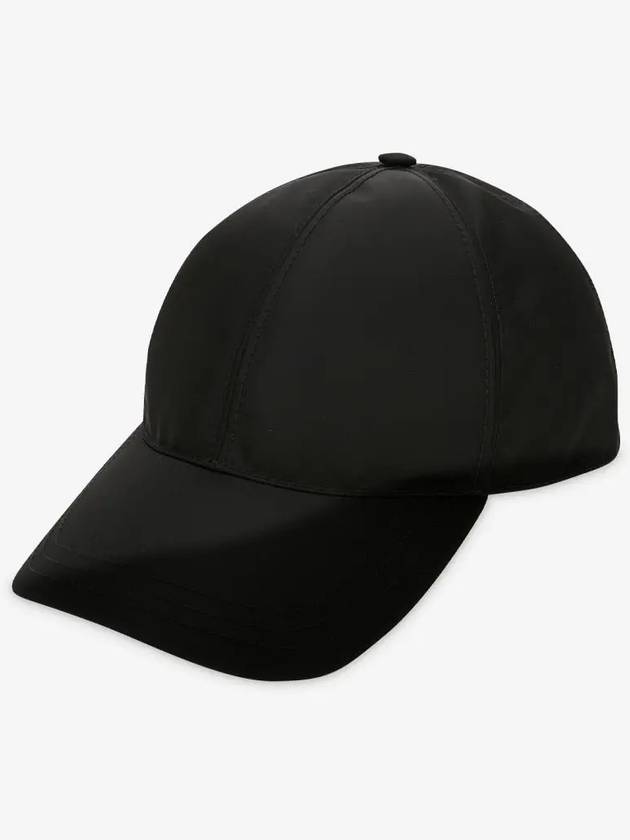 triangle logo re-nylon ball cap black - PRADA - BALAAN 3