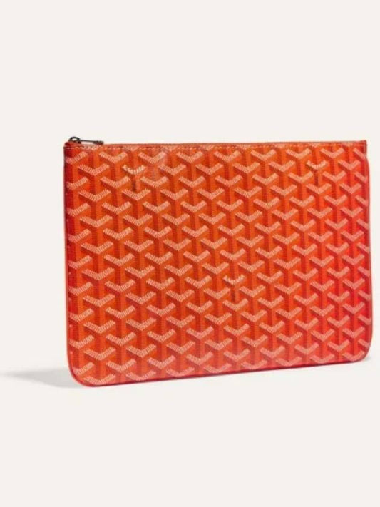 Senna MM clutch bag orange - GOYARD - BALAAN 2