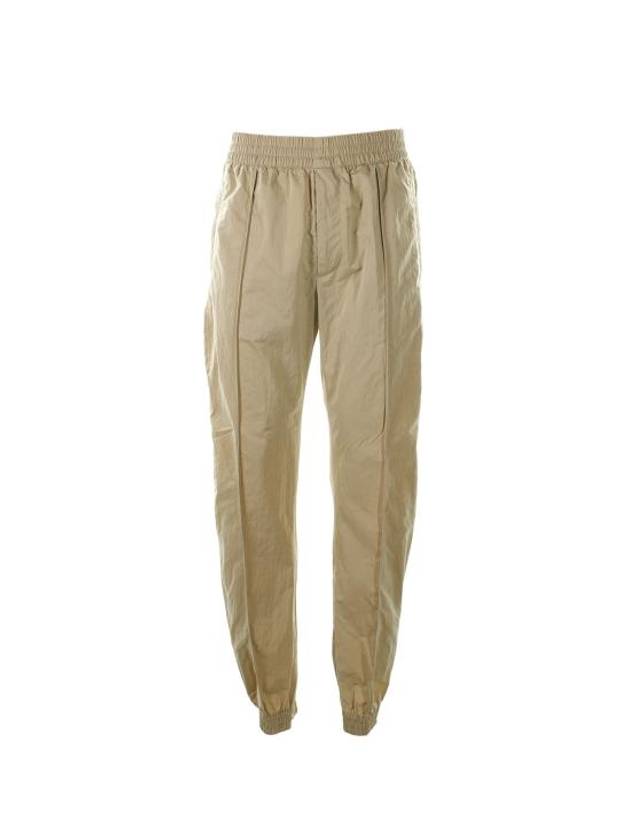 Bending Waist Crop Baggy Pants Beige - BOTTEGA VENETA - BALAAN 2