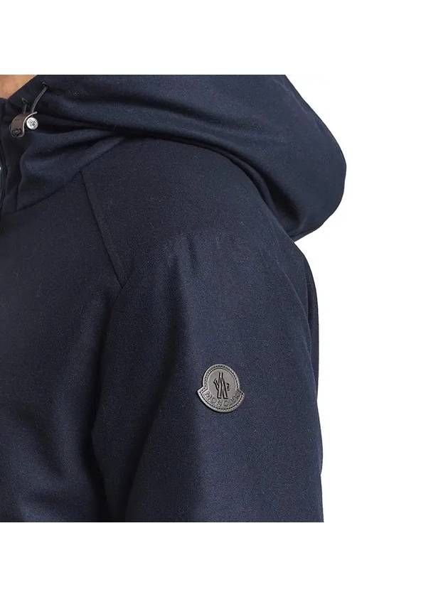 TORRANI Cashmere Down Jacket Navy 1A00178 596LQ 742 - MONCLER - BALAAN 4