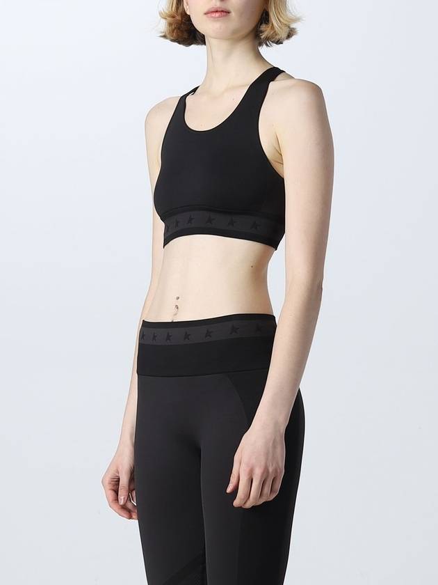 Laceback Bra Top Black - GOLDEN GOOSE - BALAAN 5