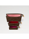 Trio Toilet Monogram Coated Canvas Pouch Bag Brown - LOUIS VUITTON - BALAAN 2